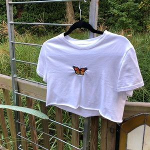 Brandy Melville butterfly tee 🦋